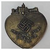 Military - WWII German Kreistag NSDAP Tinnie