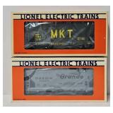 Train - (2) c1992 Lionel O-Gauge Hopper Cars