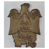 Military - WWII German 1935 NSKOV Badge