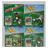 (4) Soccer Player Action Figure (MIP)