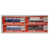 Train - (4) Lionel O-Gauge Freight Cars (MIB)