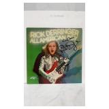 Rick Derringer Autographed LP Record