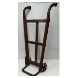 c1900 Industrial Hand Truck w/Iron Wheels