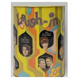 Chein Tin Litho 'Laugh-In' Waste Can