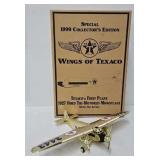 Wings of Texaco Gold Ed. Airplane Coin Banks (MIB)