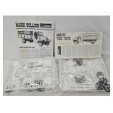 (2) 1973 Monogram Mack Truck Model Kits