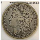 Coin - 1900O Morgan Silver Dollar