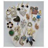 29 pcs Mostly Mid Century Jewelry