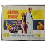 1961 'Angel Baby' Half Sheet Movie Poster