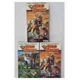 (3) 1987 TYCO Dino Riders VCR Tapes