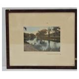 c1910's Wallace Nutting Hand Colored Photograph