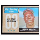 1968T #370 Hank Aaron Baseball Card