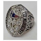2018 Patriots Super Bowl LIII Replica Ring