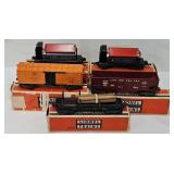 Train - (5) Lionel O-Gauge Freight Cars w/OB's