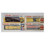 Train-(4) c1970's-80's Lionel O-Gauge Tank Cars