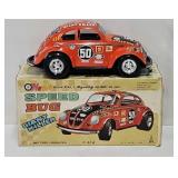 TAIYO Japan Tin Litho Battery Op 'Speed Bug'