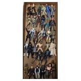 (33) 2000's Star Wars 3 3/4' Action Figures