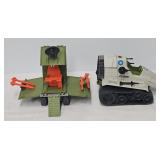 (2) 1980's Hasbro GI Joe Vehicles