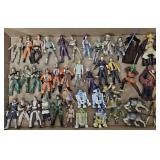 (41) 2000's Star Wars 3 3/4' Action Figures
