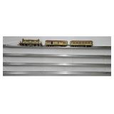 (4) 6'X2 5/8' Trainz Railrax O-Gauge Train Shelves