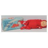 c1960's Japan Mechanical Sleepy Baby