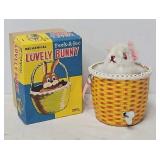 c1960's Inakita Japan Mechanical Peek A Boo Bunny