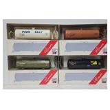(4) Weaver 40' Round End Tank Car Train Kits