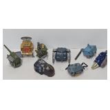(8) 1980's Hasbro GI Joe Motorized Action Packs