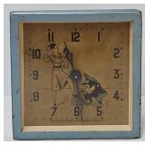 Lux 'Shoe Shine Boy' Black Americana Alarm Clock