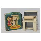 c1950's M.T. Japan Mechanical Little Miss Ironer