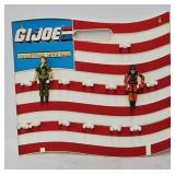 '86 GI Joe Collectors Show Case Displayw/2 Figures