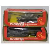 Military- (2) 1983 Corgi 1:60 Die Cast Toy Tanks