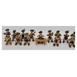 (14) German Erzgebirge Hand Carved Wooden Figures
