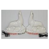 Pr Vintage Carstair White Seal Whiskey Bar Lights