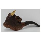 Bull Head Smoking Pipe