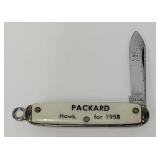 Packard Motor Co Pen Knife For 1958 Hawk Sport Car