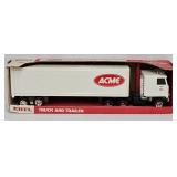 Ertl 19' Pressed Steel Acme Tractor Trailer