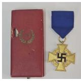 Military - WWII German 40Yr Service Medal
