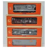 Train - (4) Lionel O-Gauge Freight Cars (MIB)