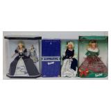 (3) Mattel Barbie Dolls w/OB's