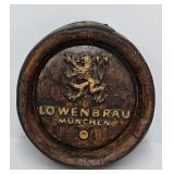 Lowenbrau Beer Barrel Bar Sign
