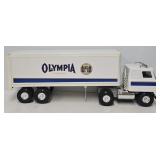 ERTL Pressed Steel Olympia Beer Tractor Trailer