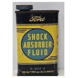 c1930ï¿½s Ford Shock Absorber Fluid Tin M4633-B