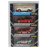 (4) Verem 1:43 Die Cast Sports Cars