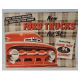 1951 Ford Trucks Booklet. (32 Pages) Great Images