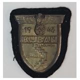 Military - WWII German 1943 Kuban Campaign Shield