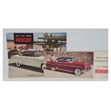 (2) 1953 Mercury Dealer Brochures