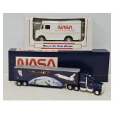 (2) Ertl Die Cast NASA Promo Vehicles (MIB)