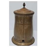 Large 21'H Vintage Bronze Eucharistic Tabernacle