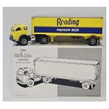 1st Gear Die Cast Reading Beer Tractor Trailer